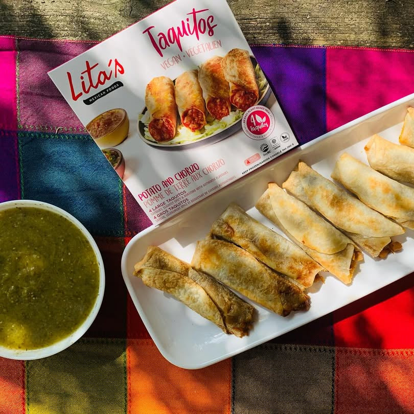 Potato & Chorizo Taquitos